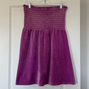 Juicy Couture Purple Strapless Dress